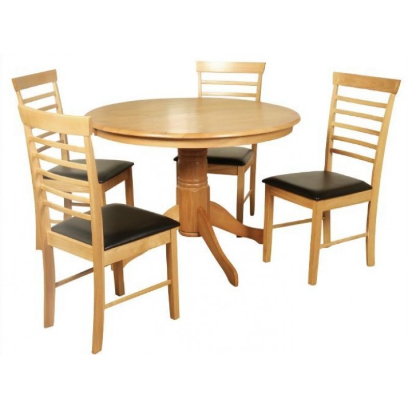 AM Hanover Large Round Dining Set